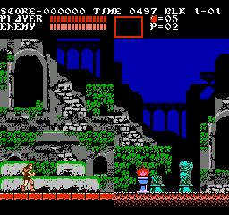 Castlevania III - Dracula's Curse (World) (Konami Collector's Series) (Unl) box art